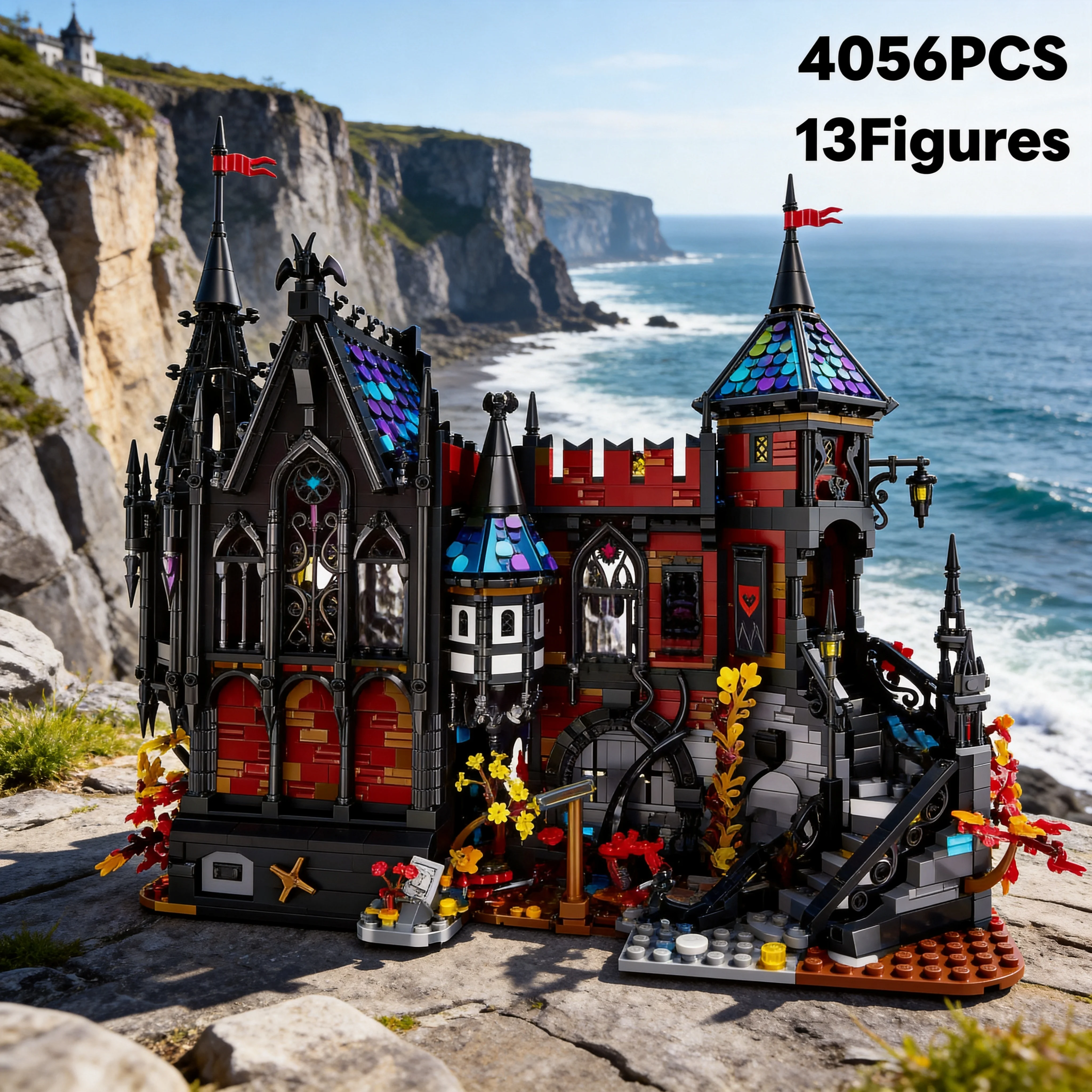 4056 pieces of boy adult assembly building block toy "Transylvania Adventure Vampire Castle" birthday gift model
4056 pieces of boy adult assembly building block toy "Transylvania Adventure Vampire Castle" birthday gift model