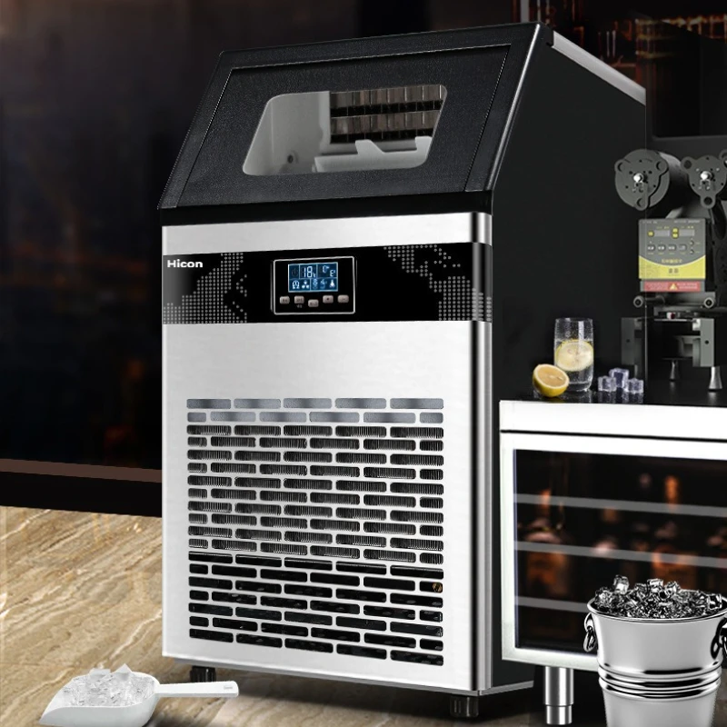 Large Stainless Steel Ice Maker Hotel Coffee Fully Automatic Ice Maker Machine Nice Commercial Furniture Eismaschine ZYZBJ60
Large Stainless Steel Ice Maker Hotel Coffee Fully Automatic Ice Maker Machine Nice Commercial Furniture Eismaschine ZYZBJ60