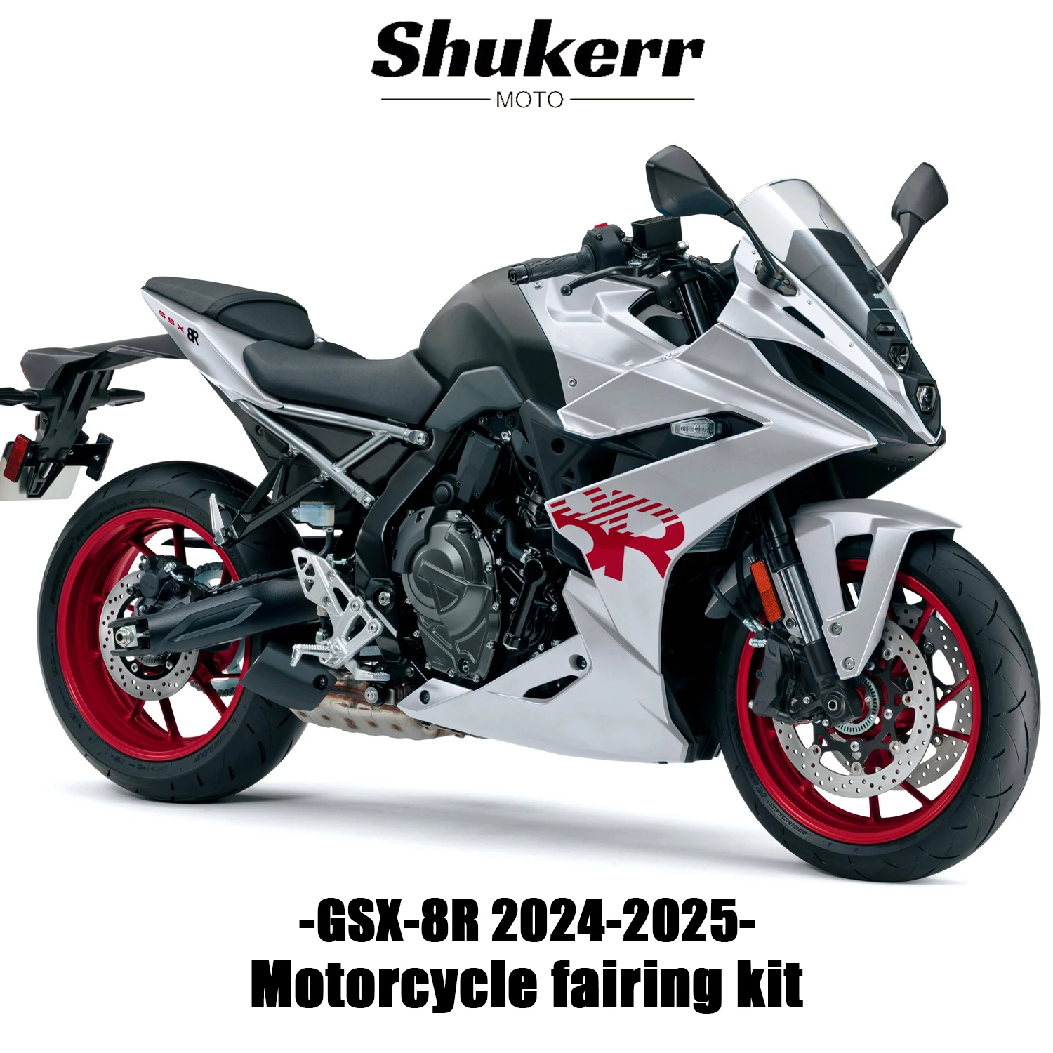 Fit for Suzuki Gsx-8R 2024 - 2025 Gsx8R New Abs Motorcycle Plastics Fairing Kit Injection Mold Bodywork Panel Kit
Fit for Suzuki Gsx-8R 2024 - 2025 Gsx8R New Abs Motorcycle Plastics Fairing Kit Injection Mold Bodywork Panel Kit