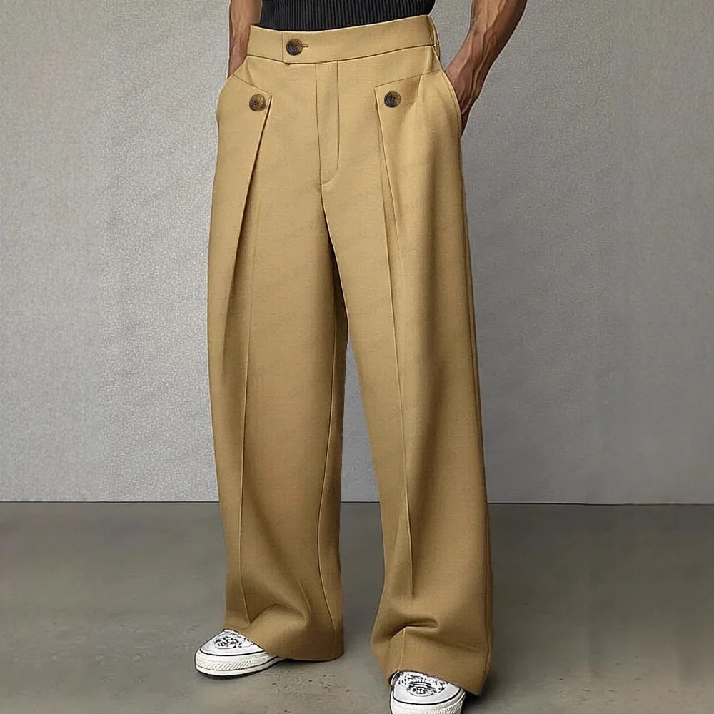 2026 Spring/Autumn Men's Straight-Leg Anti-Wrinkle No-Iron Business Casual Pants Premium Drape Dress Pants Long Pants
2026 Spring/Autumn Men's Straight-Leg Anti-Wrinkle No-Iron Business Casual Pants Premium Drape Dress Pants Long Pants