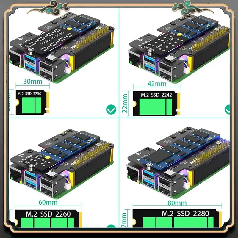Надежный комбинированный адаптер M.2 Nvme — Pcie — 3 в 1, вентилятор-кулер и автоматическое обесцвечивание светодиодов для Raspberry Pi 5, простая установка
Надежный комбинированный адаптер M.2 Nvme — Pcie — 3 в 1, вентилятор-кулер и автоматическое обесцвечивание светодиодов для Raspberry Pi 5, простая установка