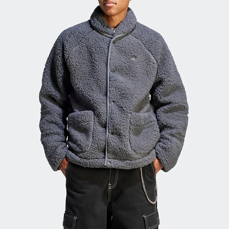 Adidas genuine clover men's warm fleece casual jacket IJ0716
Adidas genuine clover men's warm fleece casual jacket IJ0716