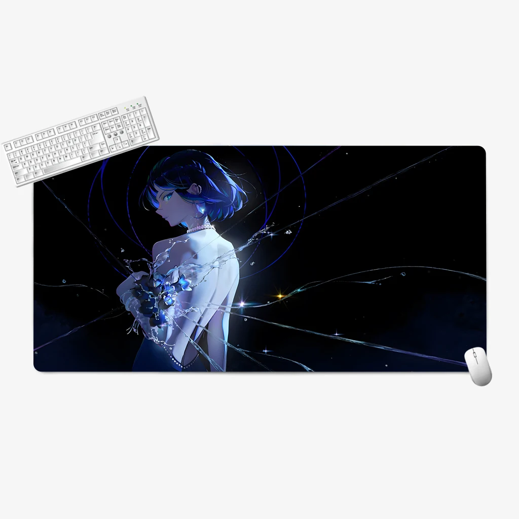 Anime Girl mouse pad Rubber non-slip Mechanical keyboard games pads Laptop protective mat Oversized desk mats PC accessories DIY
Anime Girl mouse pad Rubber non-slip Mechanical keyboard games pads Laptop protective mat Oversized desk mats PC accessories DIY
