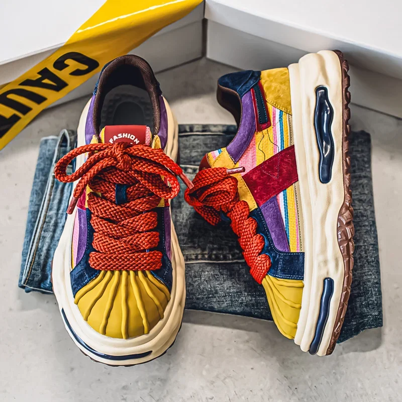 New Fashion Shoes Men Sneakers Lightweight Thick Soled Casual Shoes Non-slip Tennis Sports Shoes Athletic Zapatillas Hombre
New Fashion Shoes Men Sneakers Lightweight Thick Soled Casual Shoes Non-slip Tennis Sports Shoes Athletic Zapatillas Hombre