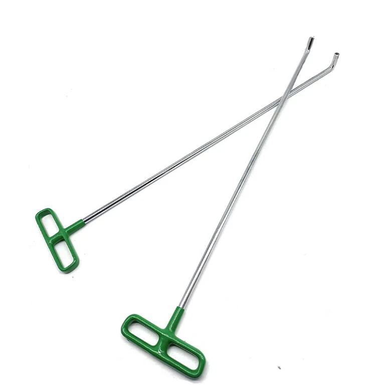 Paintless Dent Repair Tool Set 2Pcs T-Handle for Hooks Cultivator High Carbon Steel Soft Case Car Body Dent
Paintless Dent Repair Tool Set 2Pcs T-Handle for Hooks Cultivator High Carbon Steel Soft Case Car Body Dent