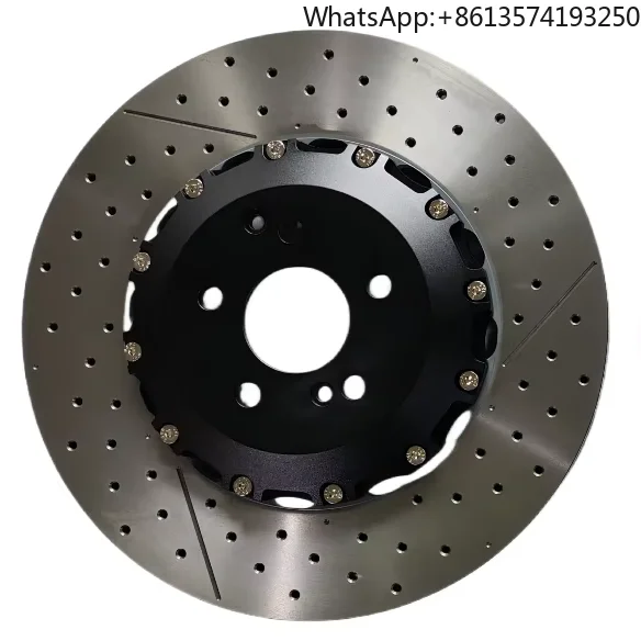For Front Car Brake Disc 390*36mm Rotor Drilled and Slotted Disc Brake Auto Parts for Mercedes-Benz OE#A2224212612/2314211812
For Front Car Brake Disc 390*36mm Rotor Drilled and Slotted Disc Brake Auto Parts for Mercedes-Benz OE#A2224212612/2314211812