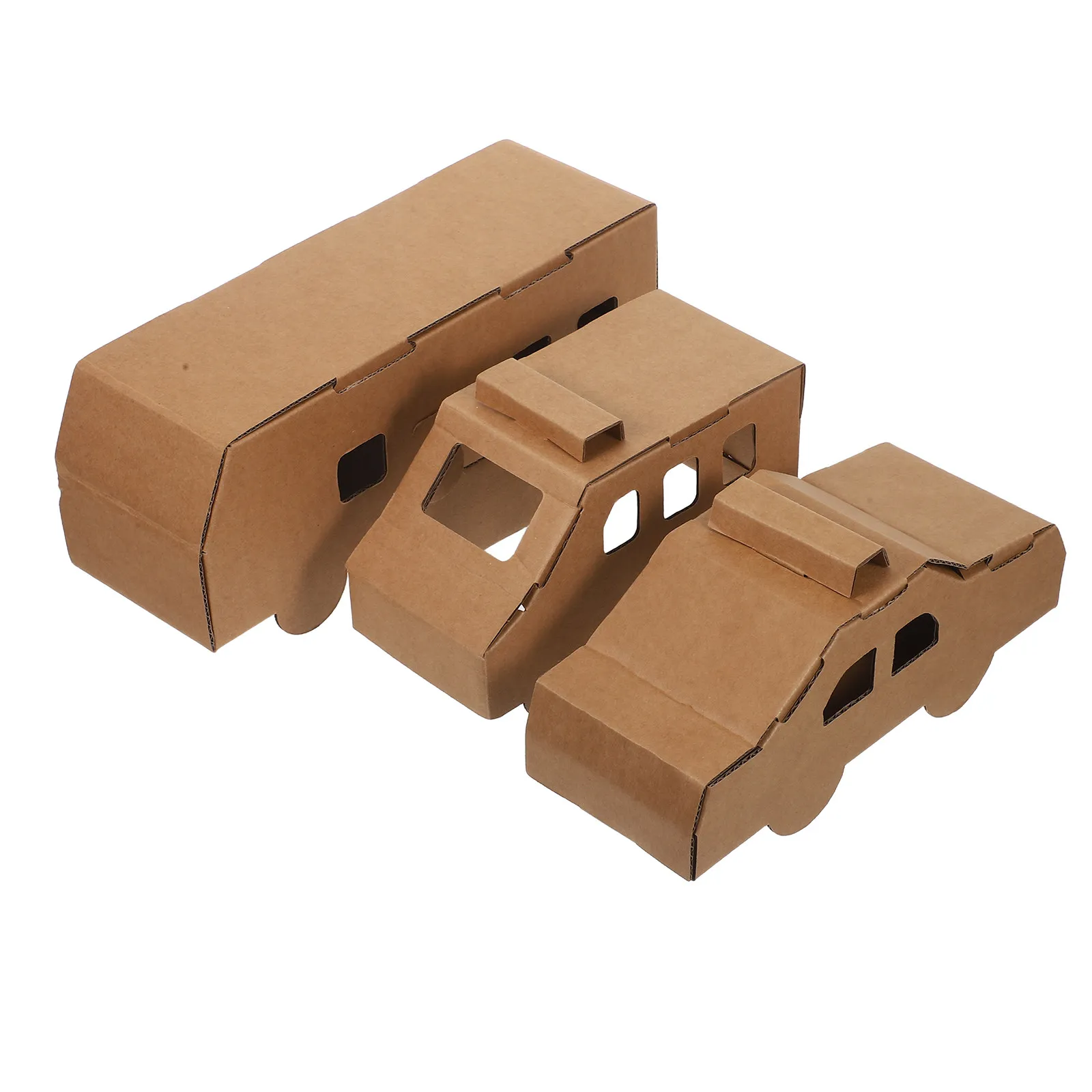 3Pcs Kids Paper Craft Kits Unfinished Vehicle Models Cardboard DIY Paint Cars Educational Building Set for Imaginative Play
3Pcs Kids Paper Craft Kits Unfinished Vehicle Models Cardboard DIY Paint Cars Educational Building Set for Imaginative Play