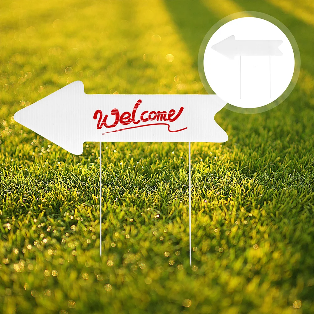 2Pcs Blank Arrow Sign Stakes DIY Garden Wedding Party Outdoor Decor Plastic Writing Board Directional Yard Signs
2Pcs Blank Arrow Sign Stakes DIY Garden Wedding Party Outdoor Decor Plastic Writing Board Directional Yard Signs