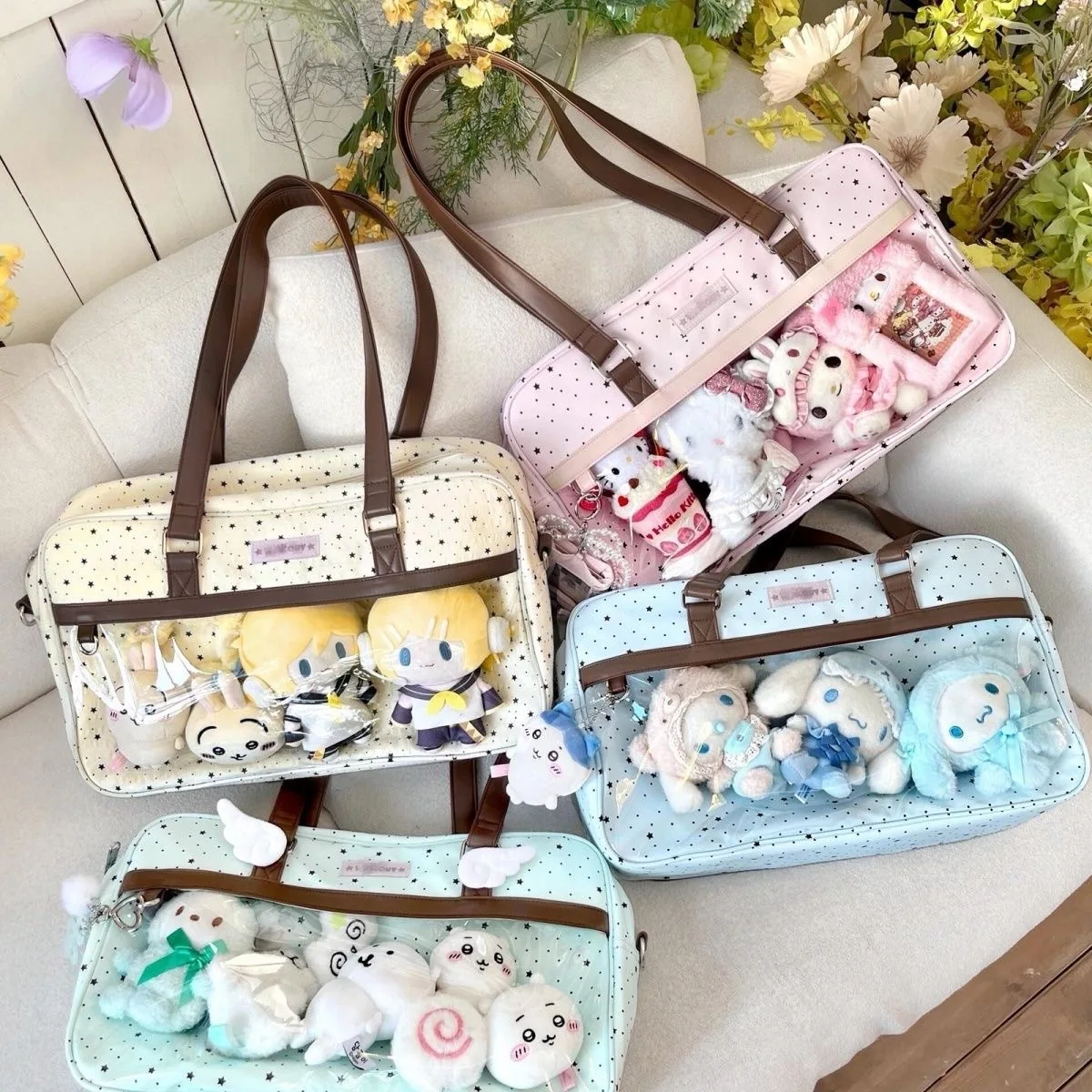 s New Original Design Girl Sweet Y2k Ita Bag Cute JK Uniform Ulzzang Shoulder Bag Daily Commuting Casual Polka Dot Women's Bag
s New Original Design Girl Sweet Y2k Ita Bag Cute JK Uniform Ulzzang Shoulder Bag Daily Commuting Casual Polka Dot Women's Bag