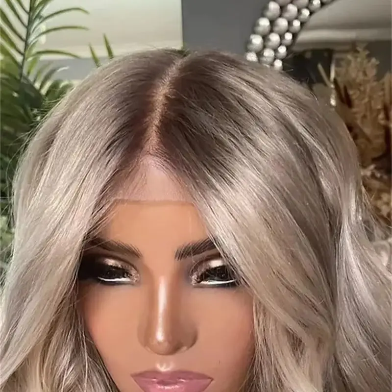 Объемная волна Женские парики Ombre Пепельно-серый блондин Синтетический парик фронта шнурка Предварительно выщипанная линия волос Бесклеевой парик Парики для косплея высокой плотности
Объемная волна Женские парики Ombre Пепельно-серый блондин Синтетический парик фронта шнурка Предварительно выщипанная линия волос Бесклеевой парик Парики для косплея высокой плотности