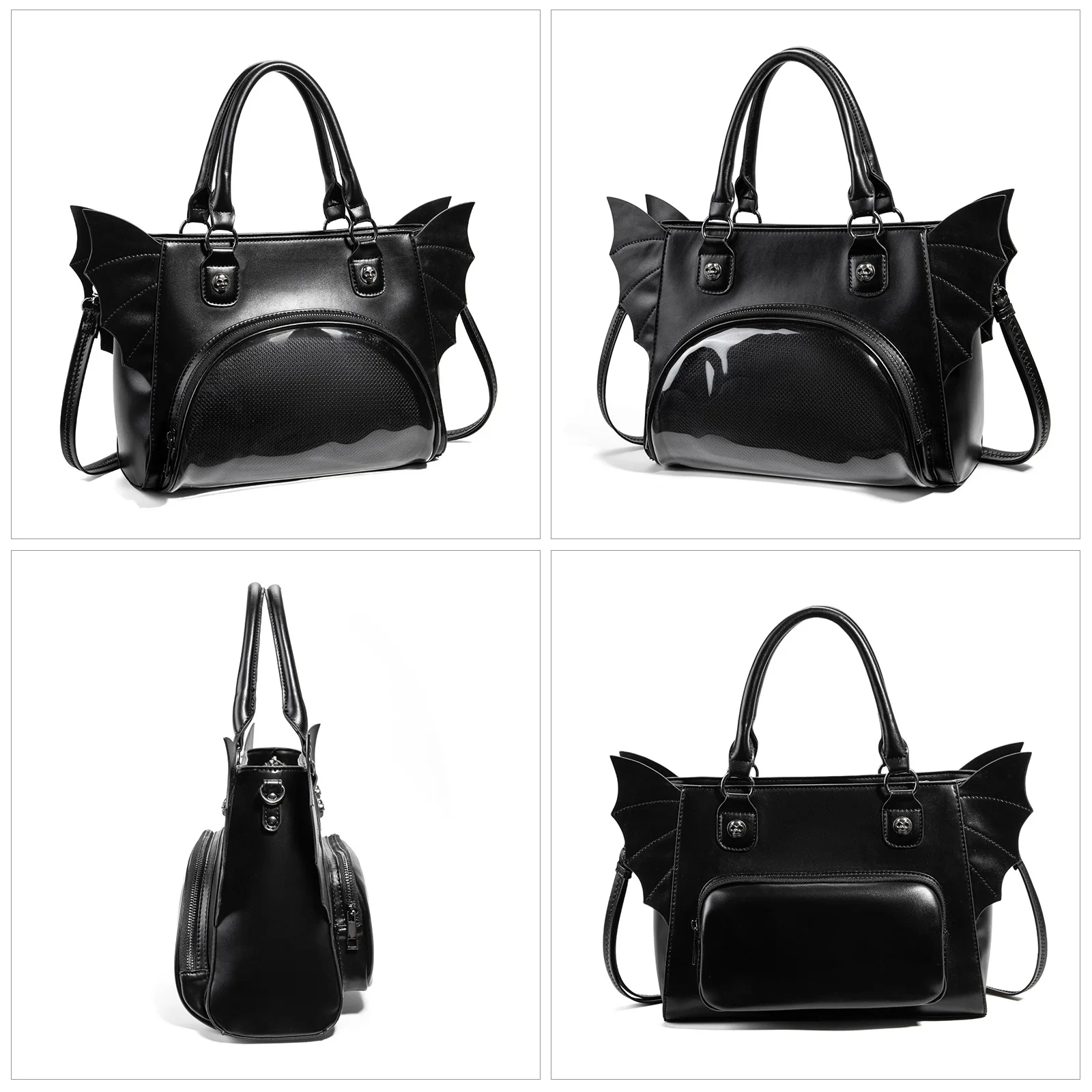 Аксессуары для косплея в темном готическом стиле: рюкзак, сумка через плечо в стиле комиксов, вместительная сумка-тоут
Аксессуары для косплея в темном готическом стиле: рюкзак, сумка через плечо в стиле комиксов, вместительная сумка-тоут