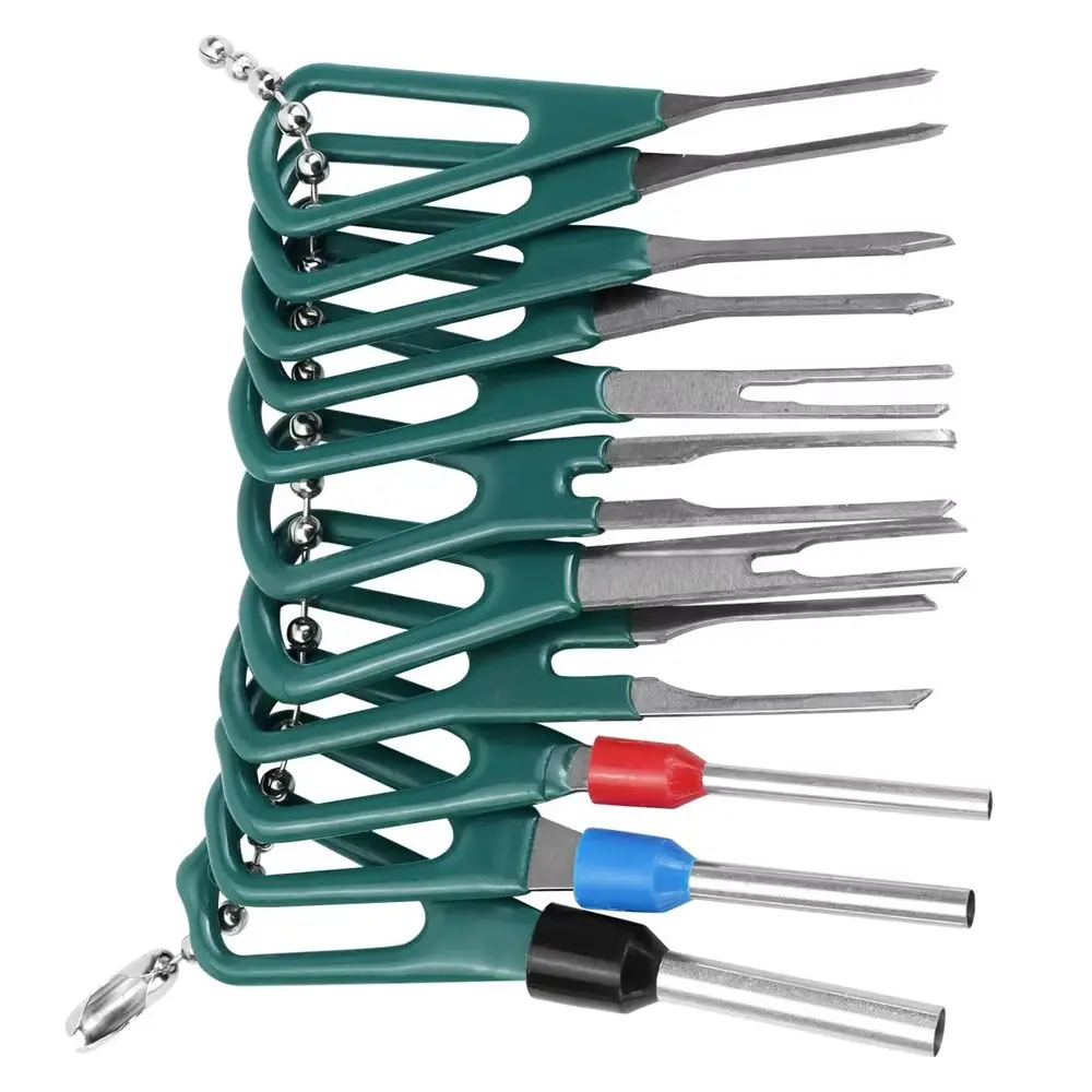172Pcs Terminal Removal Tool Kit Depinning Tool Electrical Connector Pin Extractor Tool Set for Automotive Car Household Devices
172Pcs Terminal Removal Tool Kit Depinning Tool Electrical Connector Pin Extractor Tool Set for Automotive Car Household Devices