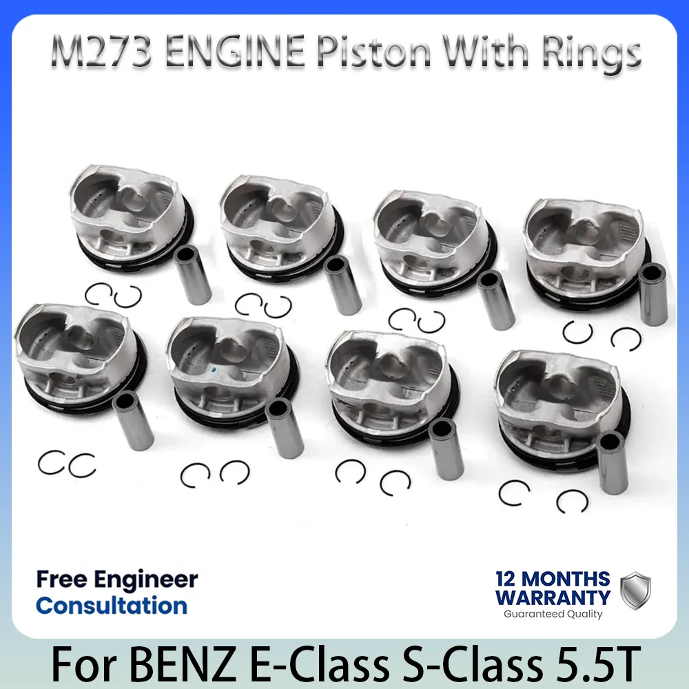 M273 Engine New Piston With Rings OE 2730302117 For Mercedes Benz S-Class GL ML E-Class W211 W212 5.5L 5.5 L T V8 GAS 2007-2016
M273 Engine New Piston With Rings OE 2730302117 For Mercedes Benz S-Class GL ML E-Class W211 W212 5.5L 5.5 L T V8 GAS 2007-2016