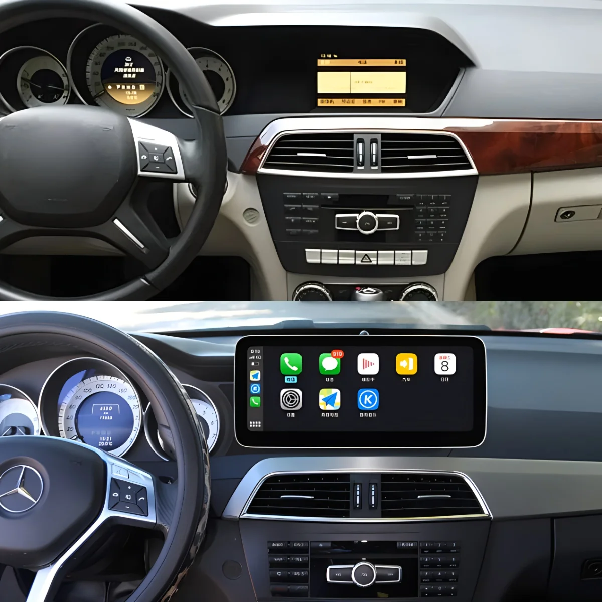 Android13 Auto Video Radio Car Central Multimedia Player Carplay For Mercedes Benz C Class W204 2011-2014Google GPS Navi WIFI 4G
Android13 Auto Video Radio Car Central Multimedia Player Carplay For Mercedes Benz C Class W204 2011-2014Google GPS Navi WIFI 4G
