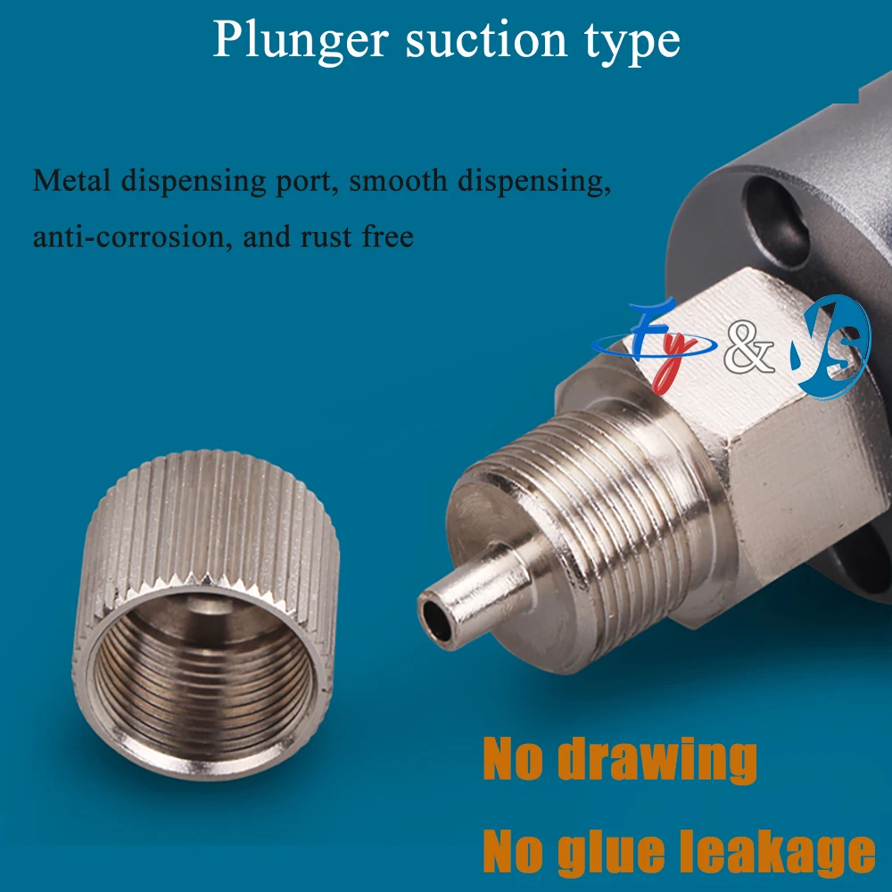 Precision Plunger Dispensing Valve - High-Flow Control for Milky/UV Glue with Back-Suction & No-Drip Design
Precision Plunger Dispensing Valve - High-Flow Control for Milky/UV Glue with Back-Suction & No-Drip Design