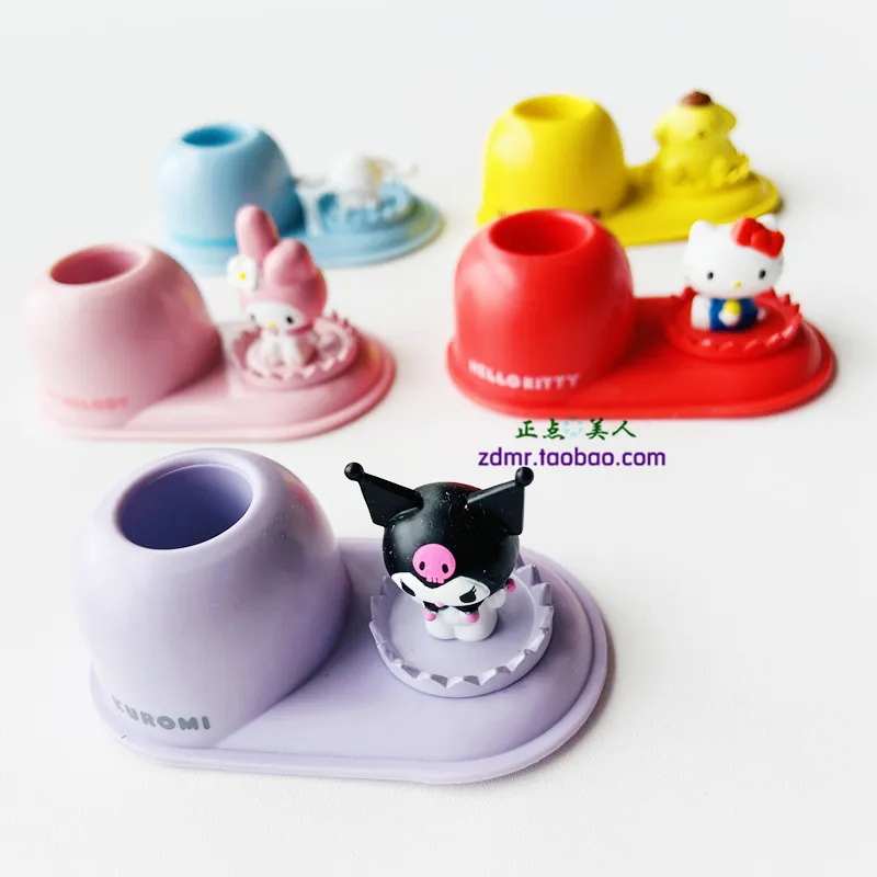 Japan Sanrio Character Cartoon Toothbrush Holder for Home Use Melody Pompom Purin Kuromi Pen Holder Anime Figures Toys for Girl
Japan Sanrio Character Cartoon Toothbrush Holder for Home Use Melody Pompom Purin Kuromi Pen Holder Anime Figures Toys for Girl