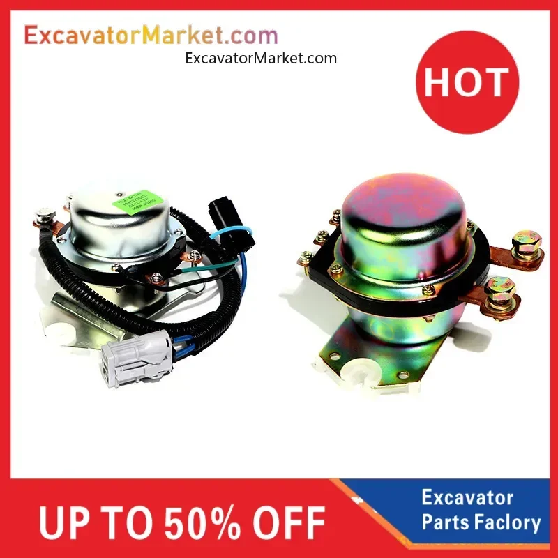 For KOBELCO SK 200 210 250 260 350-6E-8 Battery Master Relay 24 Power Master Switch high quality durable excavator accessories
For KOBELCO SK 200 210 250 260 350-6E-8 Battery Master Relay 24 Power Master Switch high quality durable excavator accessories