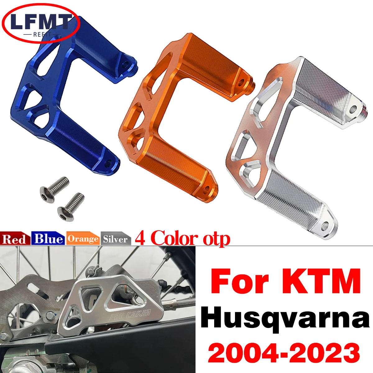 CNC Rear Caliper Guard Rear Brake Disc Guard Protector Cover For KTM EXC EXCF SX SXF XC XCW For Husqvarna TE FE FC TC 2004-2023
CNC Rear Caliper Guard Rear Brake Disc Guard Protector Cover For KTM EXC EXCF SX SXF XC XCW For Husqvarna TE FE FC TC 2004-2023