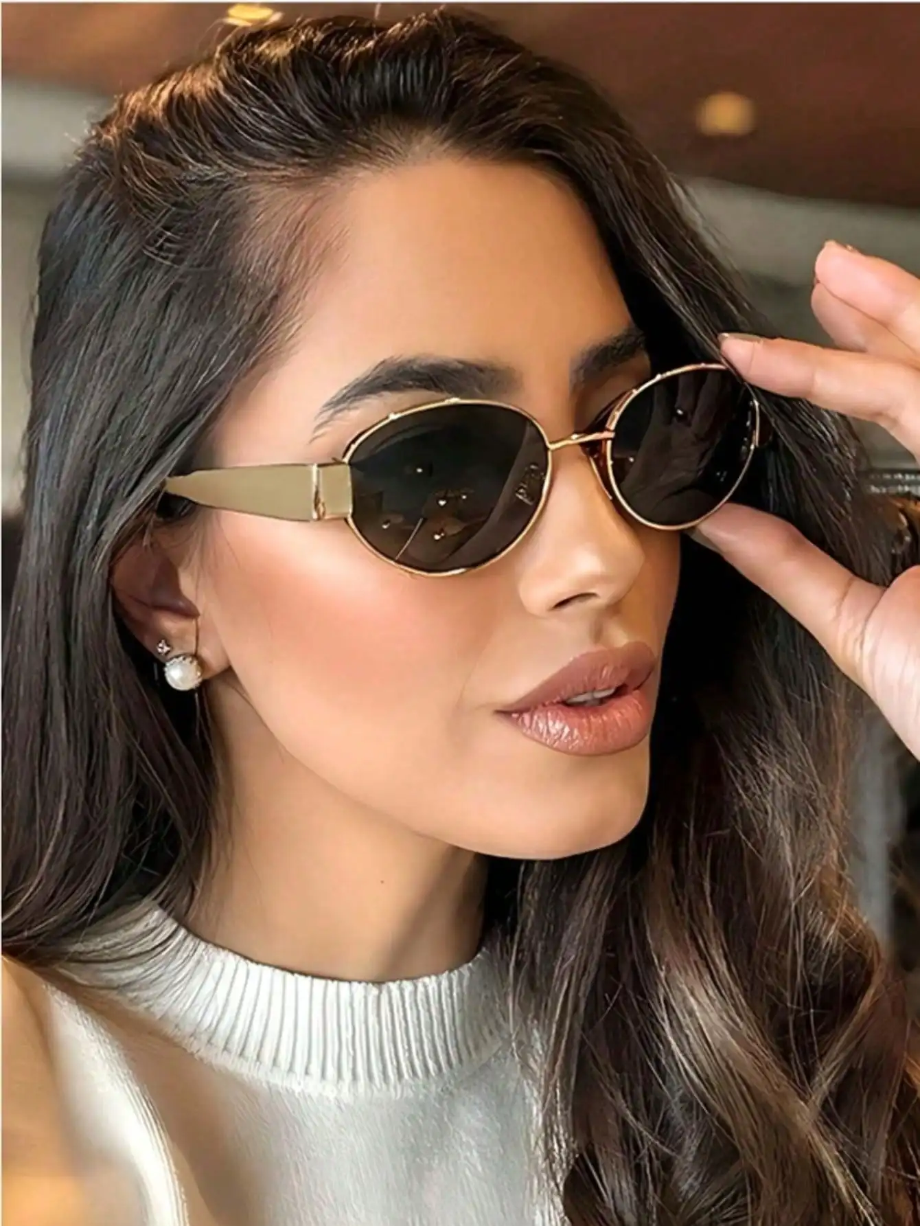 3pcs Women's Retro Small Oval Plastic Glasses, Multi-Color Minimalist, For Beach, Travel, Bar, Outings, Summer Accessory, Casual
3pcs Women's Retro Small Oval Plastic Glasses, Multi-Color Minimalist, For Beach, Travel, Bar, Outings, Summer Accessory, Casual