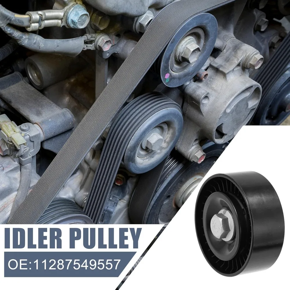 11287549557 Car Drive Belt Idler Pulley Deflection Guide Pulley for BMW 545i 550i 745Li 750Li 750i 1128 7549 557
11287549557 Car Drive Belt Idler Pulley Deflection Guide Pulley for BMW 545i 550i 745Li 750Li 750i 1128 7549 557