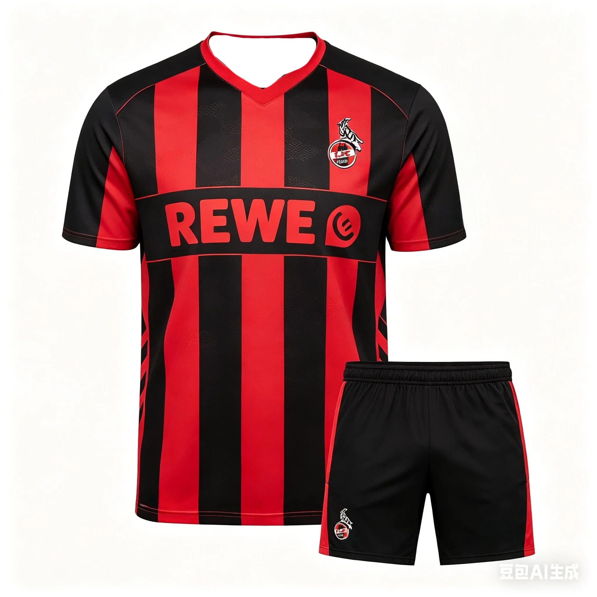 FC Köln Special Edition Soccer Jersey Set, REWE Sponsor, Ornate Pattern Breathable Football Shirt Set for Fans & Match Wear
FC Köln Special Edition Soccer Jersey Set, REWE Sponsor, Ornate Pattern Breathable Football Shirt Set for Fans & Match Wear