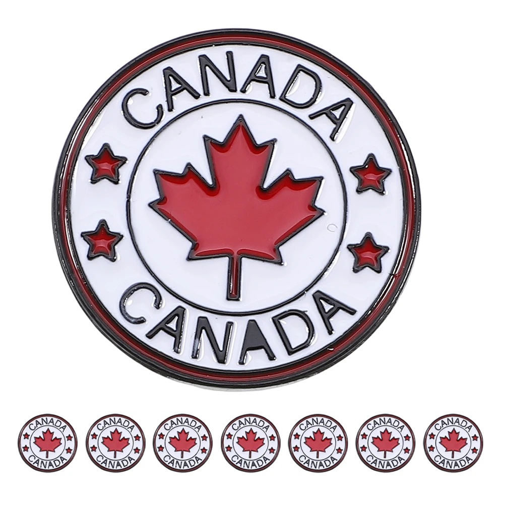 8pcs Canadian Leaf Cute Round Brooch Zinc Alloy Badge Patriotic Flag Pin Country Flag Brooch Pin Badges
8pcs Canadian Leaf Cute Round Brooch Zinc Alloy Badge Patriotic Flag Pin Country Flag Brooch Pin Badges
