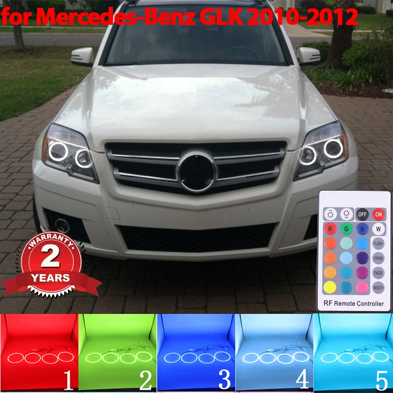 LED Angel Eyes Ring Headlight Lamps For MERCEDES BENZ GLK CLASS X204 280 300 320 350 10-12 RGB multi-color Remote Control
LED Angel Eyes Ring Headlight Lamps For MERCEDES BENZ GLK CLASS X204 280 300 320 350 10-12 RGB multi-color Remote Control