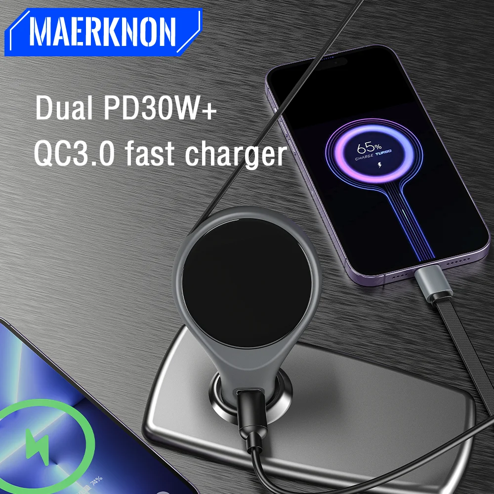 QC3.0+P030W Car Adapter Charger Upgrade 2 Ports USB Type C Fast Charging For Xiaomi iPhone Huawei Samsung Car Smartphone Charger
QC3.0+P030W Car Adapter Charger Upgrade 2 Ports USB Type C Fast Charging For Xiaomi iPhone Huawei Samsung Car Smartphone Charger