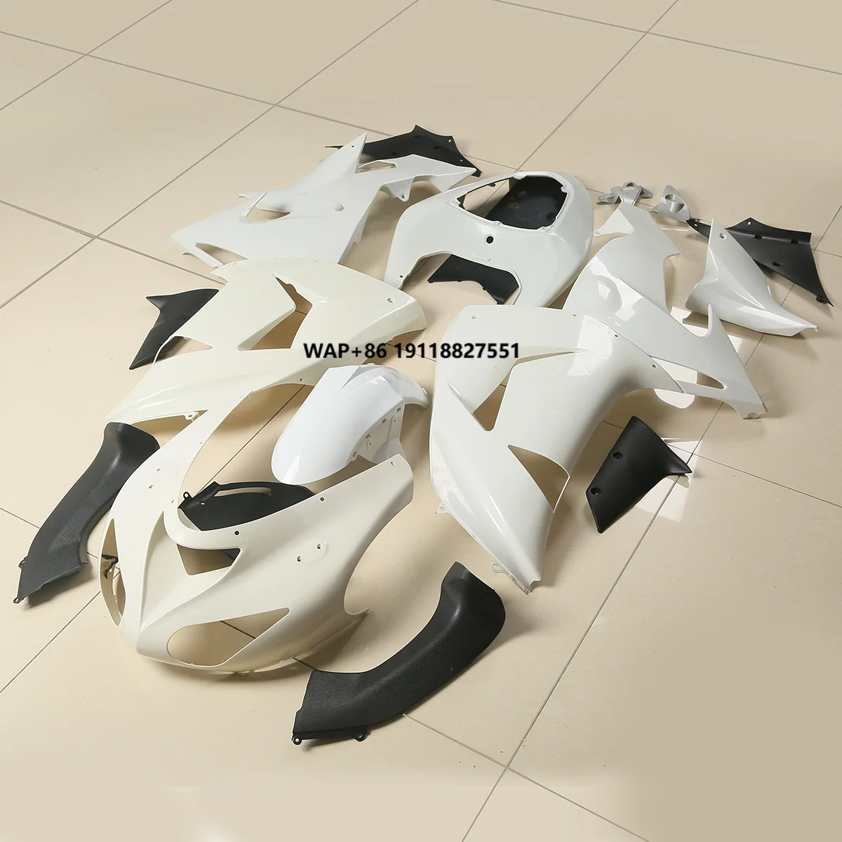 XF-4065-W Unpainted White Set Fairing Bodywork Kit for Ninja ZX10R 2006-2007
XF-4065-W Unpainted White Set Fairing Bodywork Kit for Ninja ZX10R 2006-2007