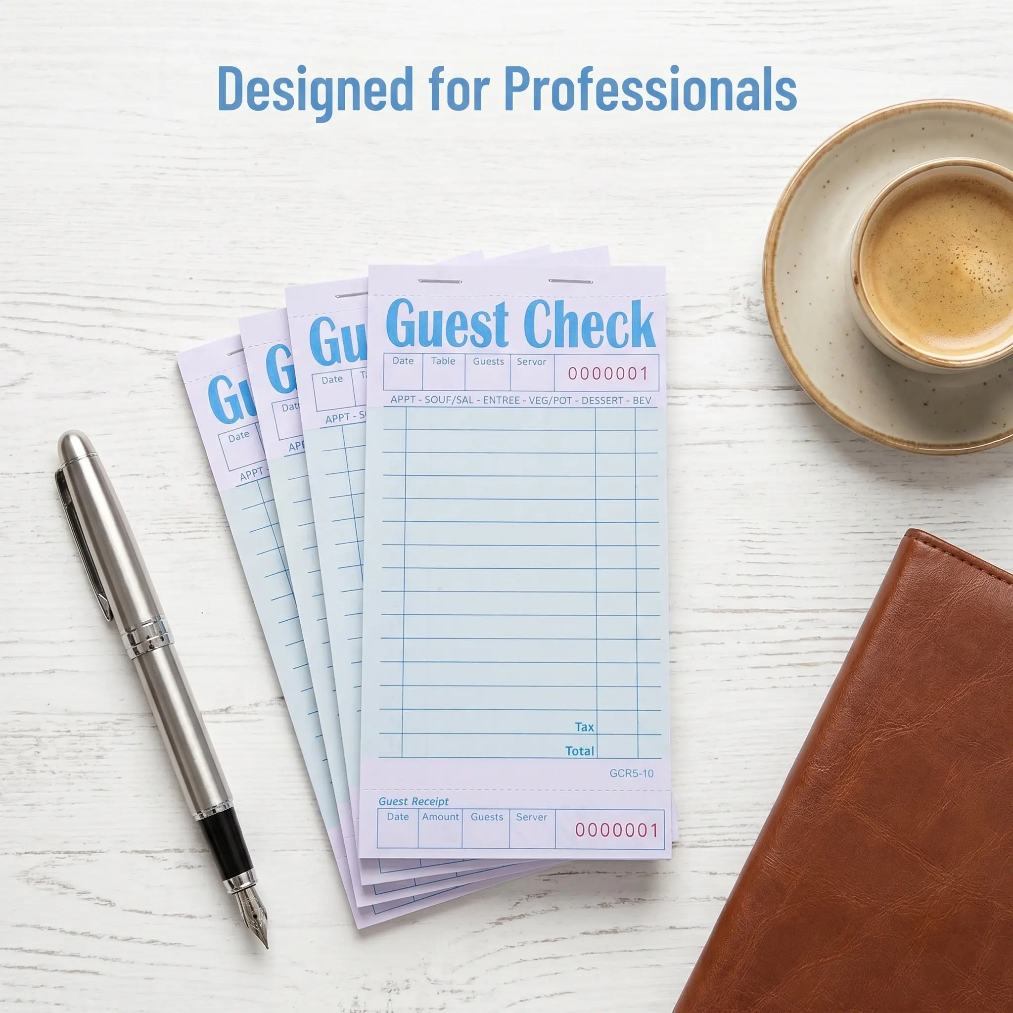 4pcs Guest Checks Server Note Pads Waiter Checkbook Waitress Notepad for Restaurants Supplies Order Pad Paper Checks
4pcs Guest Checks Server Note Pads Waiter Checkbook Waitress Notepad for Restaurants Supplies Order Pad Paper Checks