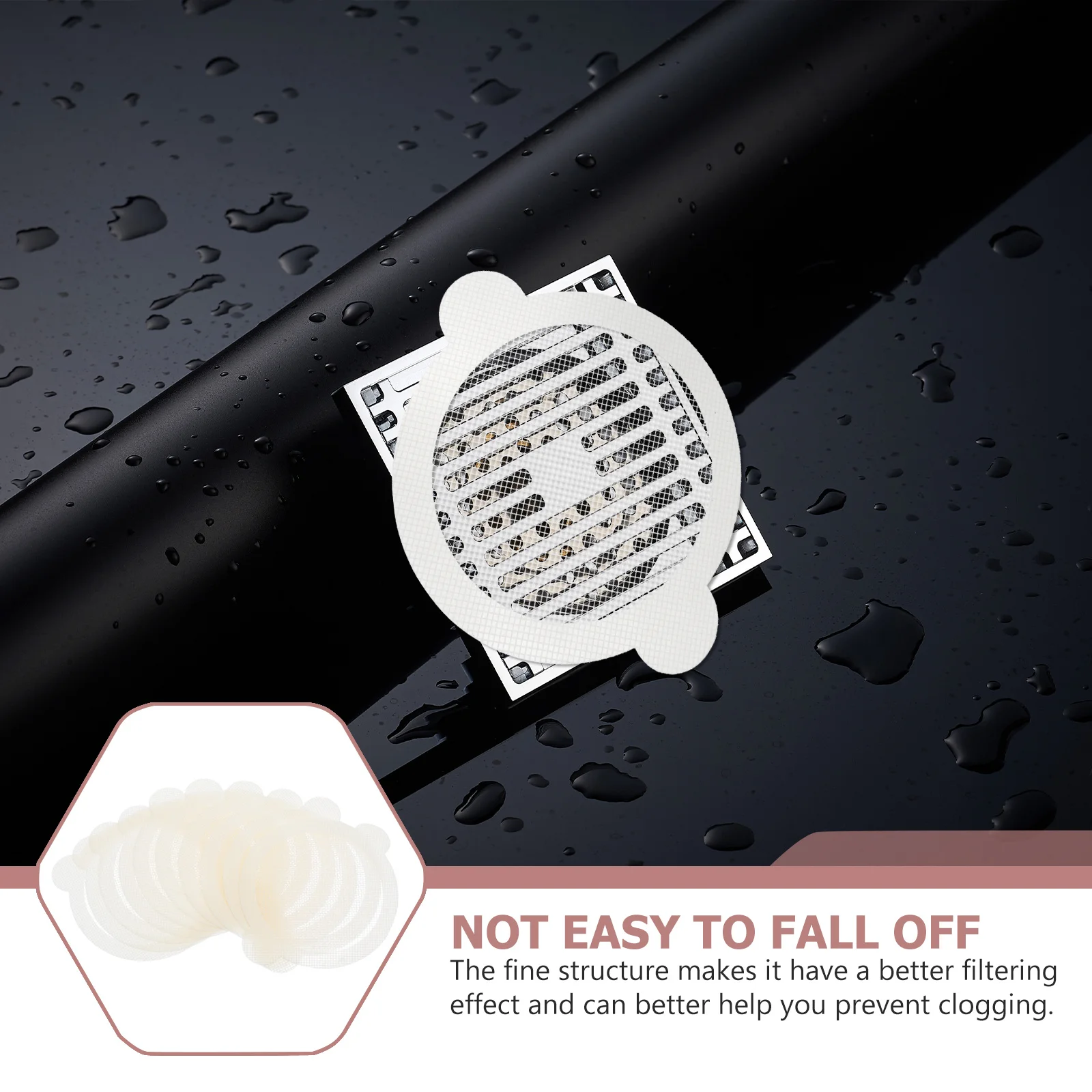 10Pcs Floor Drain Anti-Mosquito Stickers Fine Mesh Hair Filter Bathroom Sewer Drain Cover Disposable Antiblocking Sticker
10Pcs Floor Drain Anti-Mosquito Stickers Fine Mesh Hair Filter Bathroom Sewer Drain Cover Disposable Antiblocking Sticker