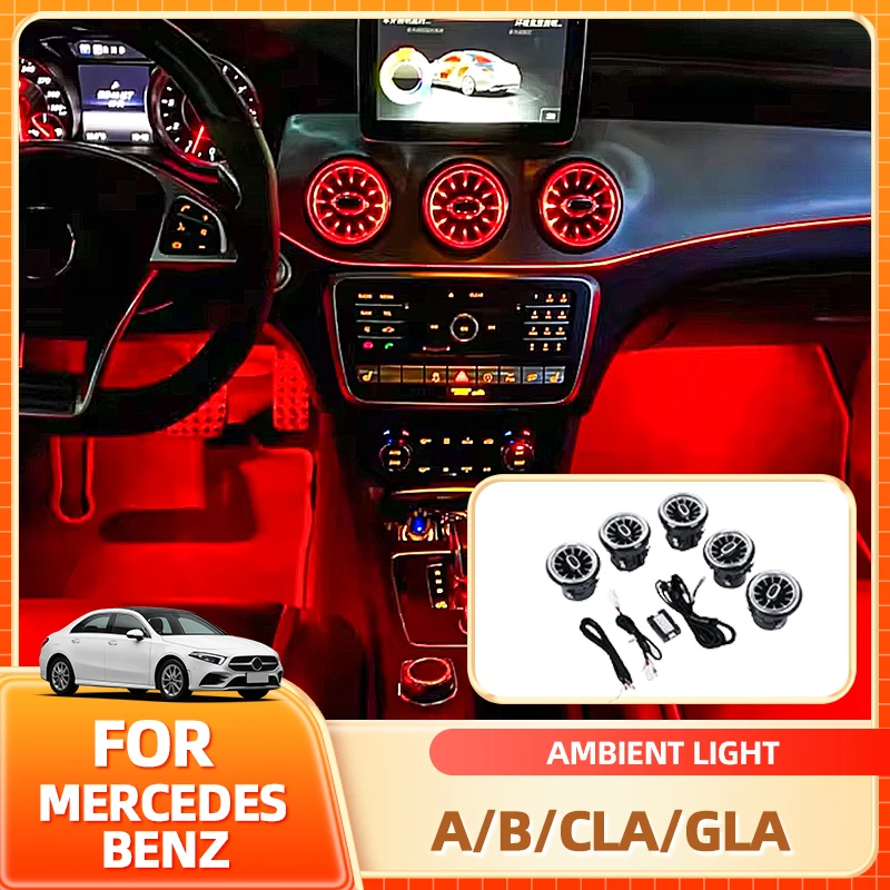 Внутренние молдинги, 12 цветов, светодиодные для Mercedes-Benz AMG A/B/CLA/GLA Class W176 W117 W156 W246, окружающее освещение, управление через приложение Bluetooth
Внутренние молдинги, 12 цветов, светодиодные для Mercedes-Benz AMG A/B/CLA/GLA Class W176 W117 W156 W246, окружающее освещение, управление через приложение Bluetooth