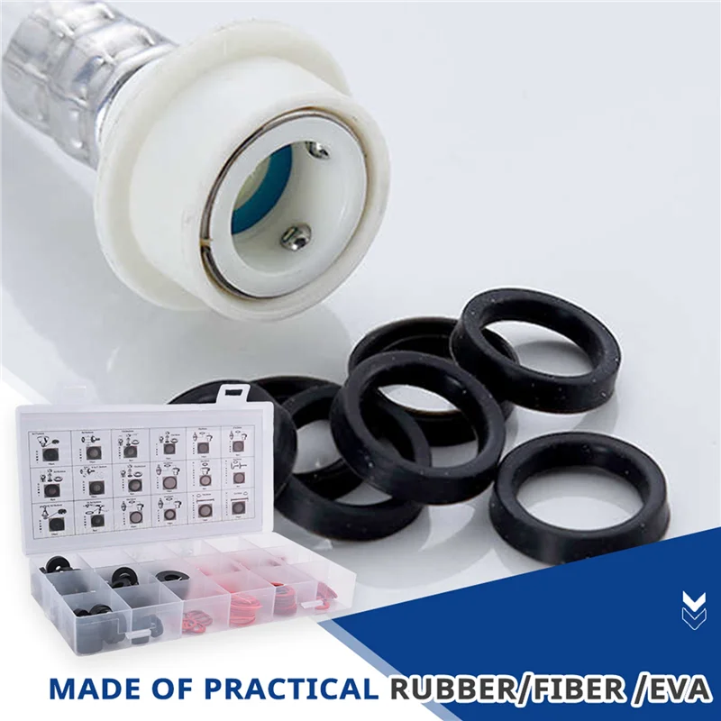 A63K-141Pcs Flat Rubber O-Ring Seal Hose Gasket Rubber Washer For Faucet Grommet 18 Different Sizes
A63K-141Pcs Flat Rubber O-Ring Seal Hose Gasket Rubber Washer For Faucet Grommet 18 Different Sizes