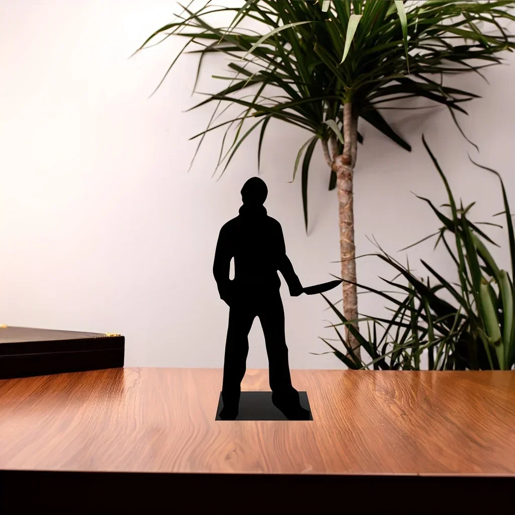 HELLOYOUNG Halloween Desktop Shadow Figures Halloween Home Decorations Halloween Decorations Horror Movie Characters Garden Part
HELLOYOUNG Halloween Desktop Shadow Figures Halloween Home Decorations Halloween Decorations Horror Movie Characters Garden Part