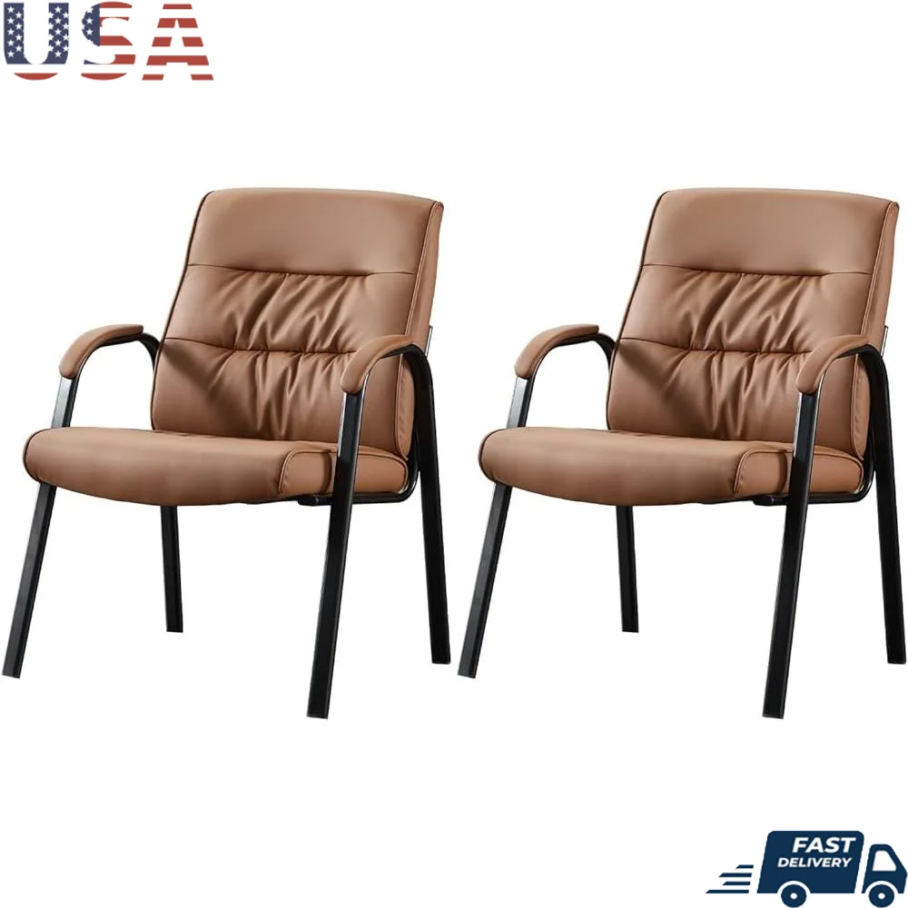 Большой широкий офисный стул для приема гостей, набор из 2-х современных стульев для конференц-зала для ожидания, мягкая подушка, сверхпрочный дизайн
Большой широкий офисный стул для приема гостей, набор из 2-х современных стульев для конференц-зала для ожидания, мягкая подушка, сверхпрочный дизайн