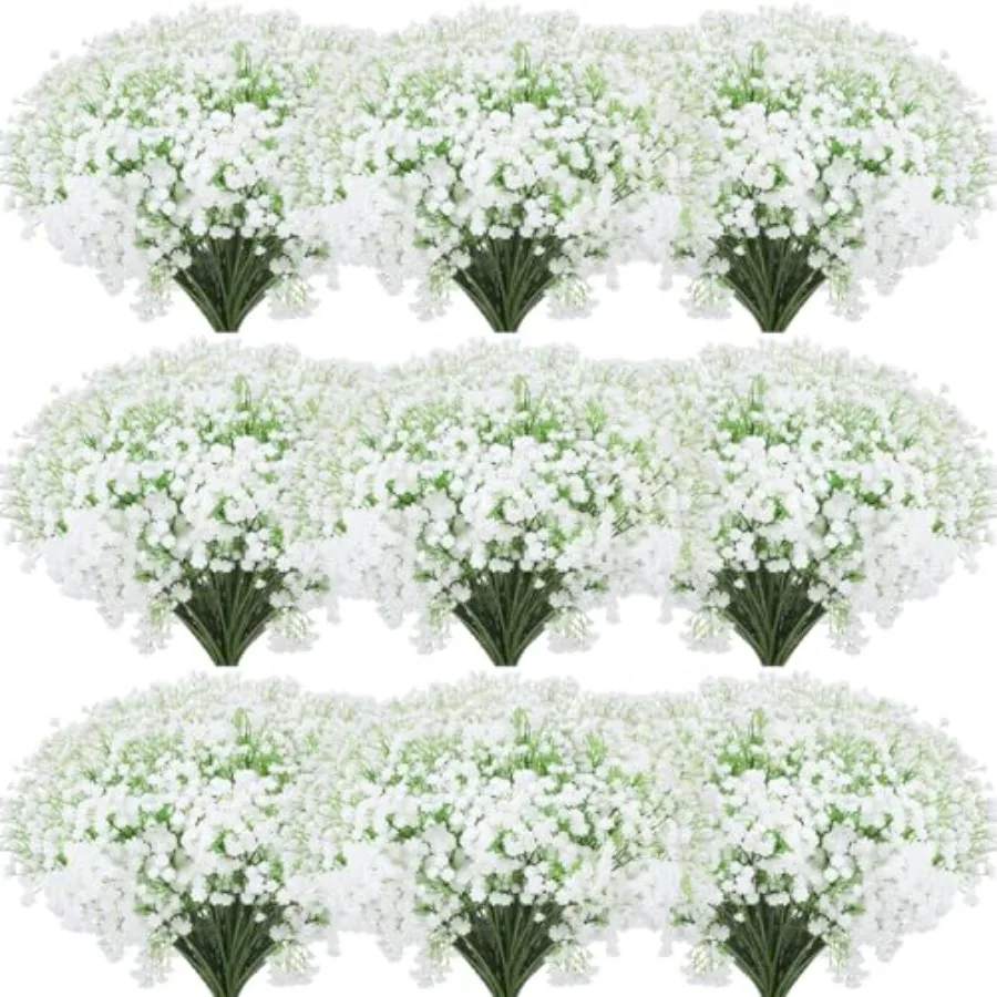 100 Pcs Baby Breath Artificial Flowers Bulk Artificial Baby Breath Gypsophila Flower 20.8 Inch Faux Gypsophila Bouquet Fake Flo
100 Pcs Baby Breath Artificial Flowers Bulk Artificial Baby Breath Gypsophila Flower 20.8 Inch Faux Gypsophila Bouquet Fake Flo