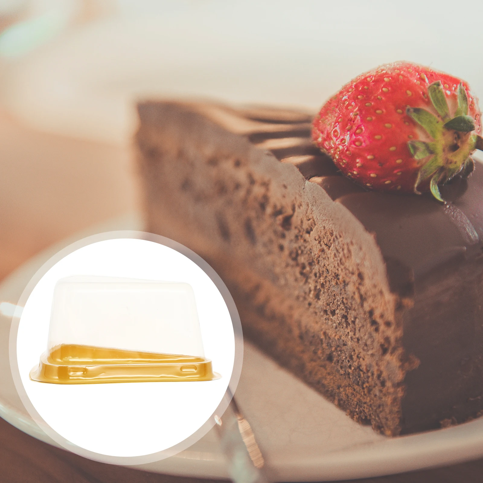 100pcs Cake Box with Lid Triangular Transparent Dessert Container Food Grade PET Sealed Packaging Non-Slip Base for Cupcakes
100pcs Cake Box with Lid Triangular Transparent Dessert Container Food Grade PET Sealed Packaging Non-Slip Base for Cupcakes