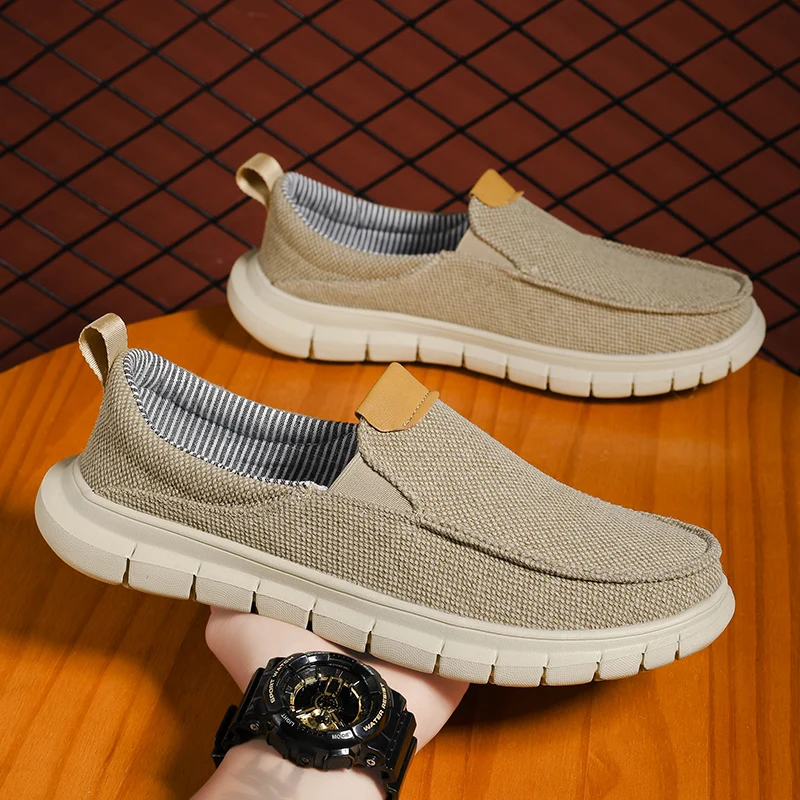 New Men Casual Canvas Shoes Mens Loafers Breathable Slip on Flats Male Vulcanized Shoes Driving Shoes Plus Size 47 Walking shoe
New Men Casual Canvas Shoes Mens Loafers Breathable Slip on Flats Male Vulcanized Shoes Driving Shoes Plus Size 47 Walking shoe
