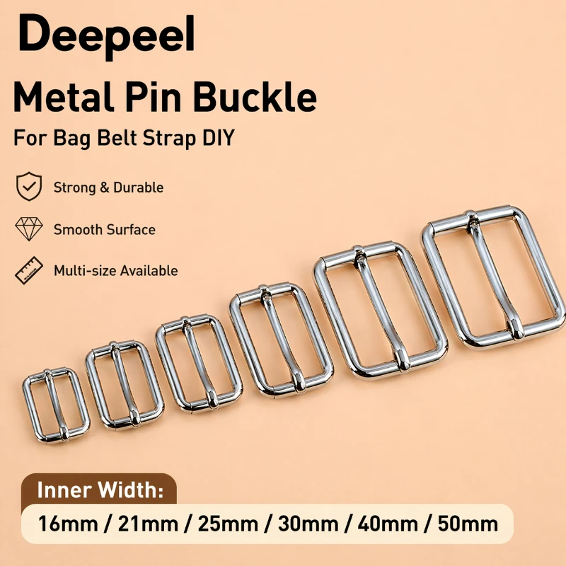 3/5Pcs 16-50mm Stainless Steel Belt Buckle Clothes Roller Pin Buckles Bag Strap Webbing Waistband Metal Decor Clasp Accessories
3/5Pcs 16-50mm Stainless Steel Belt Buckle Clothes Roller Pin Buckles Bag Strap Webbing Waistband Metal Decor Clasp Accessories