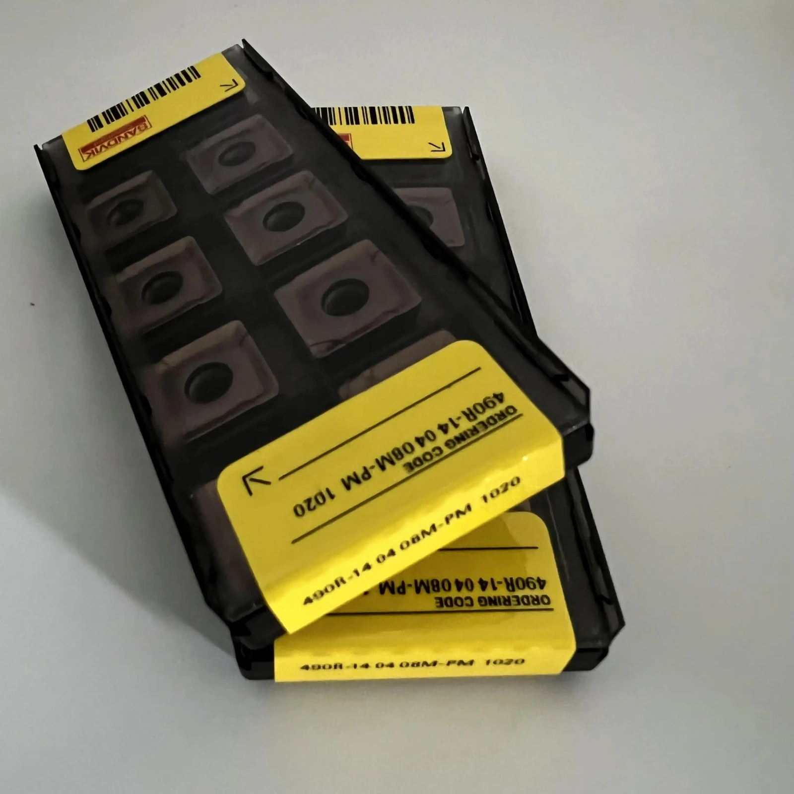 490R-140408M-PM 1020 Carbide CNC Blade 10 PCS 
490R-140408M-PM 1020 Carbide CNC Blade 10 PCS