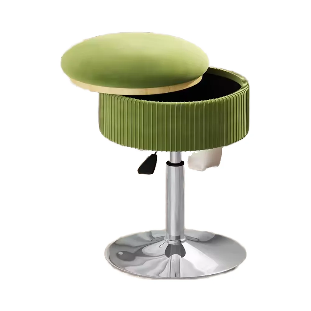 Adjustable Storage Stool Chair 360 Rotating Small Grey Makeup Dresser Stool Multifunctional Bathroom Velvet Ottoman
Adjustable Storage Stool Chair 360 Rotating Small Grey Makeup Dresser Stool Multifunctional Bathroom Velvet Ottoman