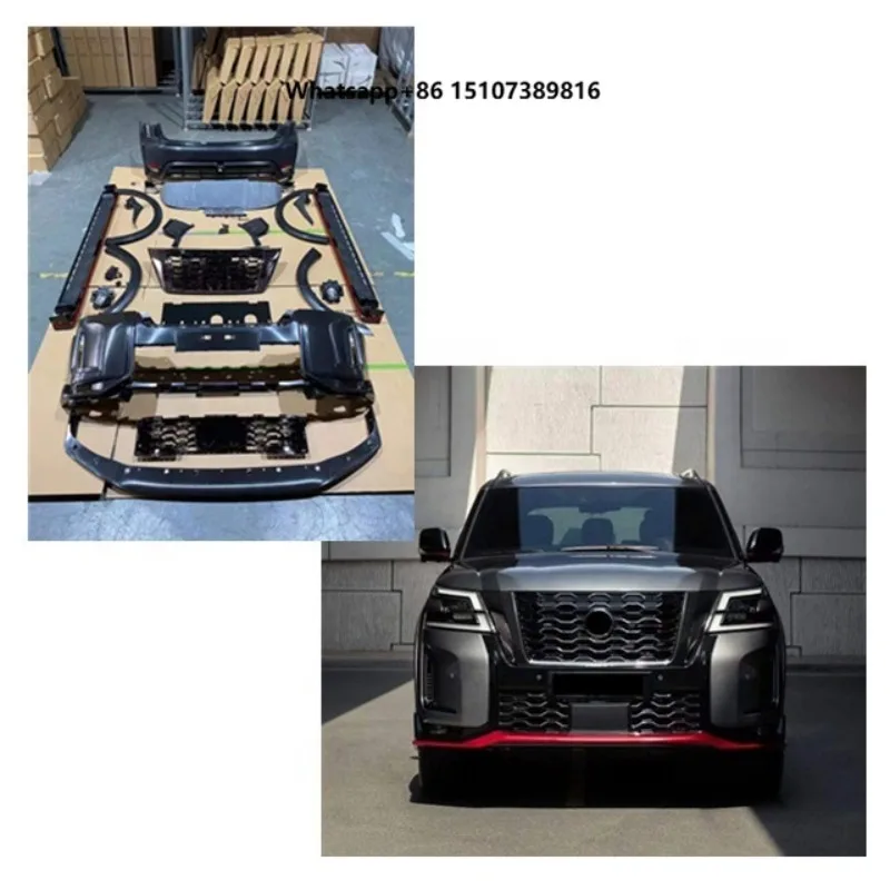 New Stylish Body Kit for 2020-ON , Y62 Conversion Kit with Nis mo Style ,Nis mo Style Body Kit for Patrol
New Stylish Body Kit for 2020-ON , Y62 Conversion Kit with Nis mo Style ,Nis mo Style Body Kit for Patrol
