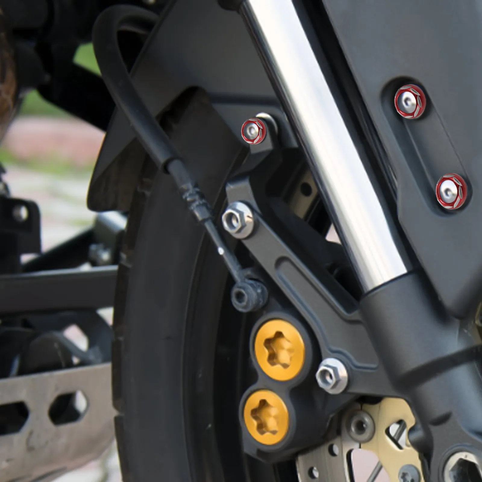 20Pcs Number Plate Screw Gasket Aluminum Alloy Motorcycle License Plate Mount Stable Decorative Screw Washers Body Modification
20Pcs Number Plate Screw Gasket Aluminum Alloy Motorcycle License Plate Mount Stable Decorative Screw Washers Body Modification