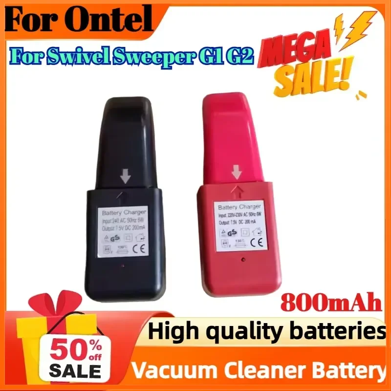 800mAh Lithium Rechargeable Battery for Ontel Swivel Sweeper G1 G2 Vacuum Cleaner Battery Vacuum Parts
800mAh Lithium Rechargeable Battery for Ontel Swivel Sweeper G1 G2 Vacuum Cleaner Battery Vacuum Parts