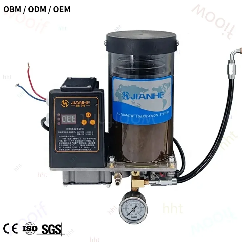 1L Automatic Grease Pump Volumetric Central Lubrication System Timed and Quantitative Grease Mini Lubrication Pump Electrical
1L Automatic Grease Pump Volumetric Central Lubrication System Timed and Quantitative Grease Mini Lubrication Pump Electrical