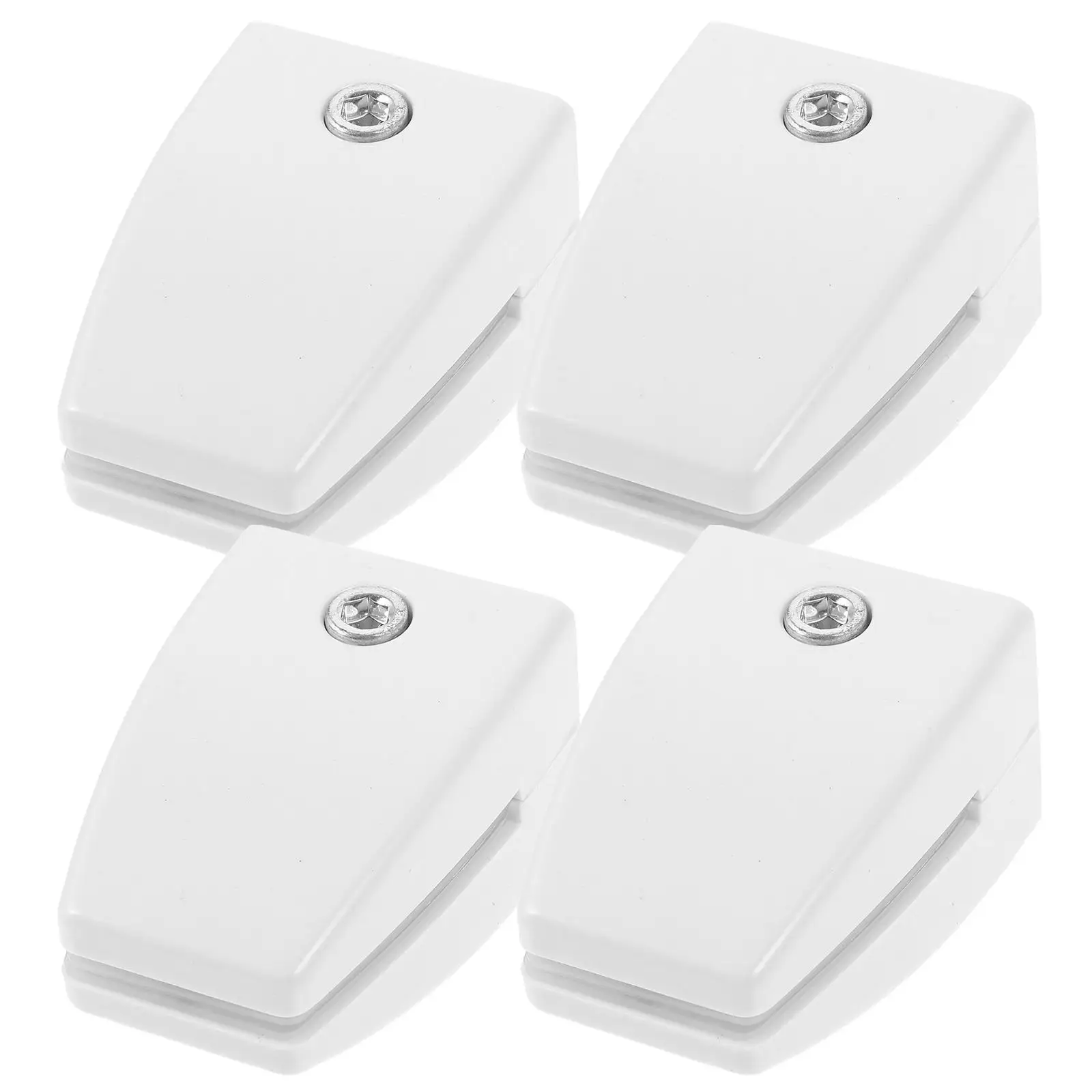 4 Pcs Reusable Cable Ties Brackets Screen Clip Pole White Metal Glass Partition Clamp
4 Pcs Reusable Cable Ties Brackets Screen Clip Pole White Metal Glass Partition Clamp
