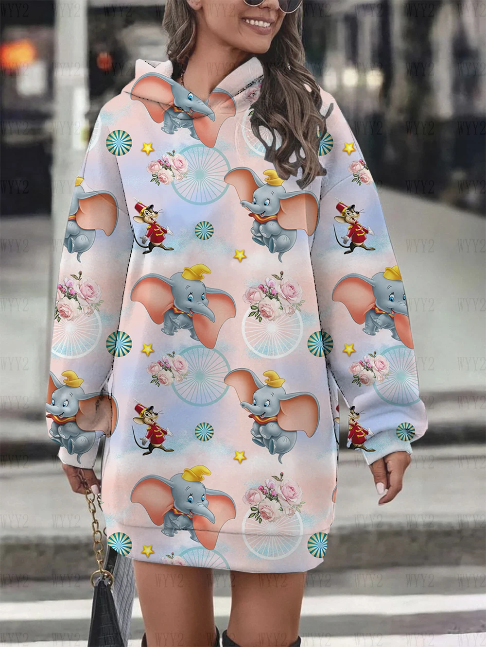 New Autumn Winter Disney Hoodie Print Dumbo Cartoon Retro Style Loose Dress Tops Versatile Hoodie Fashion Hoodie Women
New Autumn Winter Disney Hoodie Print Dumbo Cartoon Retro Style Loose Dress Tops Versatile Hoodie Fashion Hoodie Women