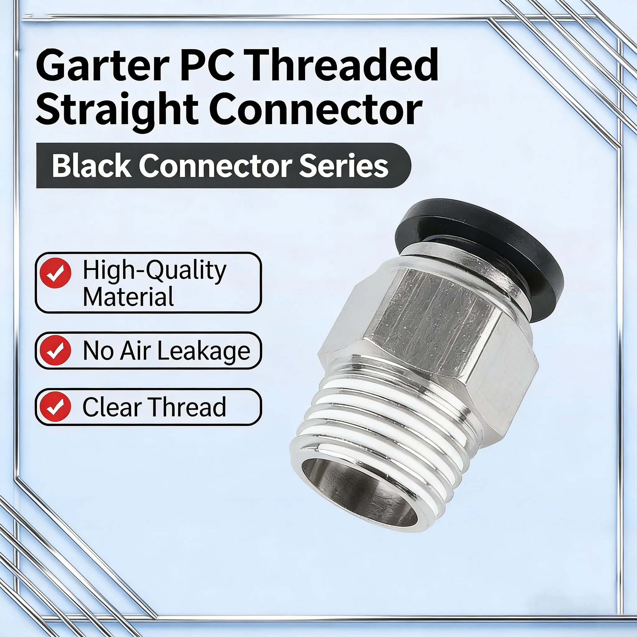 30/50/100PCS Pneumatic Fittings Male thread -M5 1/8 1/4 3/8 1/2 01 02 to Tube push air tube Straight connection PC4 6 8 10 12mm
30/50/100PCS Pneumatic Fittings Male thread -M5 1/8 1/4 3/8 1/2 01 02 to Tube push air tube Straight connection PC4 6 8 10 12mm