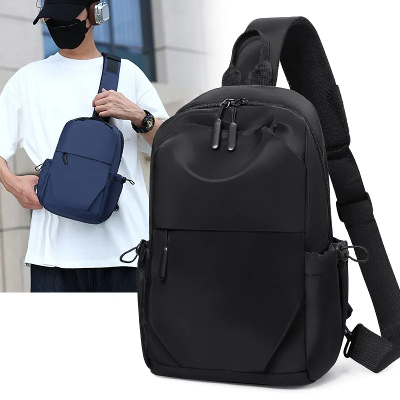 Outdoor large-capacity Oxford cloth chest bag men's messenger shoulder backpack small bag advanced sense
Outdoor large-capacity Oxford cloth chest bag men's messenger shoulder backpack small bag advanced sense
