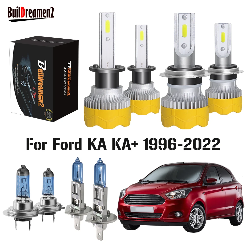 4 X Автомобильная передняя фара, дальний и ближний свет для Ford KA + 1996-2022, светодиодная галогенная фара, лампа 12 В, Стайлинг
4 X Автомобильная передняя фара, дальний и ближний свет для Ford KA + 1996-2022, светодиодная галогенная фара, лампа 12 В, Стайлинг